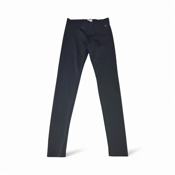 PINK Victoria's Secret Black Nylon Leggings - Picture 1 of 4